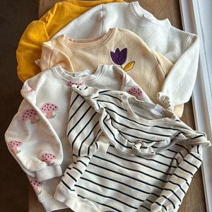 Lot 5 Zara Baby Sweaters/Sweatshirts 2-3T